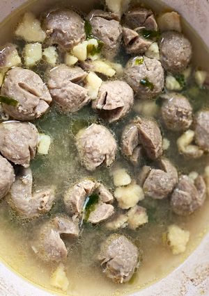 Foto resep Kuah Bakso Keliling