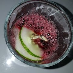 Zobo drink A picture of Zobo drink.