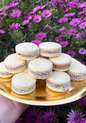 Una foto de Alfajores de Maicena