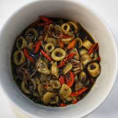 A picture of Cumi Hitam Pedas.