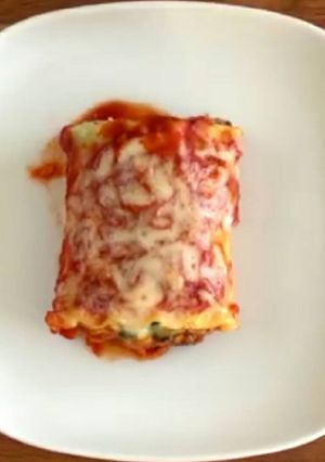 A picture of Lasagna Rolls.