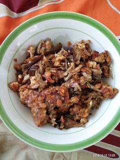 Foto resep Sambel 3T (Tempe terong Teri) penyet