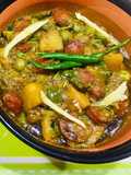 Mix vegetable with knor cube