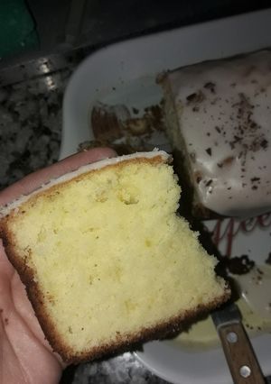 Una foto de Budín de Limón