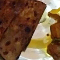 A picture of Cinnamon flavored caremelised coated paratha.