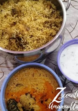 A picture of Hyderabadi Kalyani Dum Biryani.