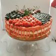 Tarta mousse de fresa con frutos rojos y chocolate blanco
