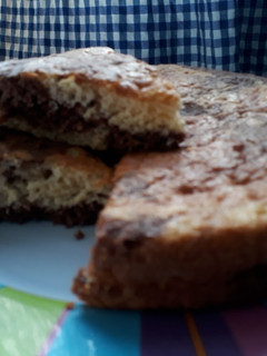 Una foto de Torta marmolada económica 😋