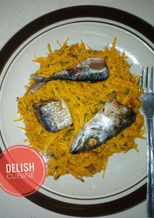 A picture of Abacha (African Salad).