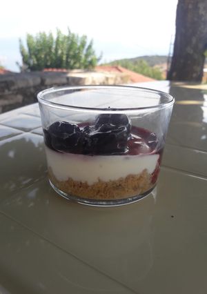 Φωτογραφία της συνταγής Cheesecake με ξινομυζήθρα