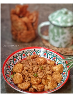 Foto resep Tumis Ayam Cincang Tofu
