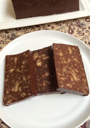 Foto resep Puding talas coklat