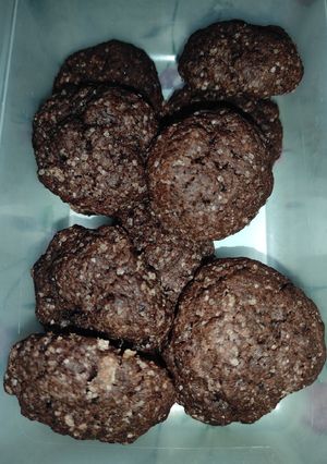 Φωτογραφία της συνταγής Τρομερά cookies σοκολάτας 💯