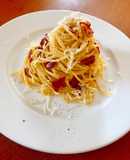 Spaghetti thịt xông khói phômai🍝 🥓 🧀 🇮🇹