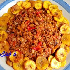 A picture of Porriage beans with dodo.