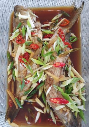 Foto resep Ikan Kerapu Steam Hongkong