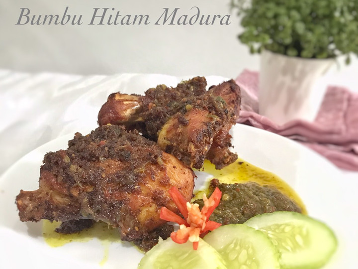 Resep Ayam Goreng Bumbu Hitam Madura Kekinian