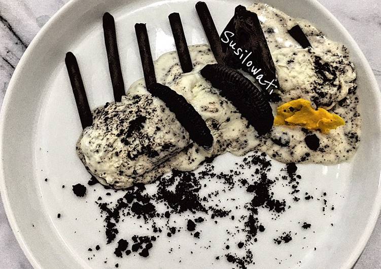 Lagi Viral Resep Oreo Ice Cream , Lezat Sekali