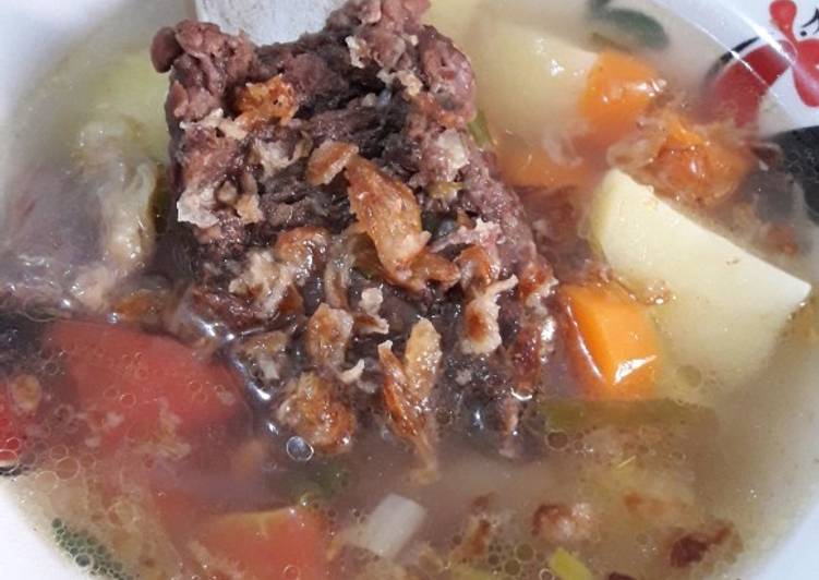 53. Sop iga & daging nan wangi sedap