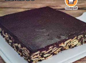 Gambar Kek Batik Ganache Lembut