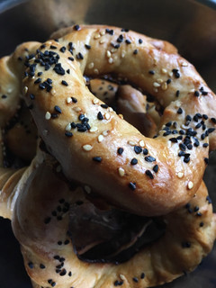A picture of Açma (soft rolled bread).