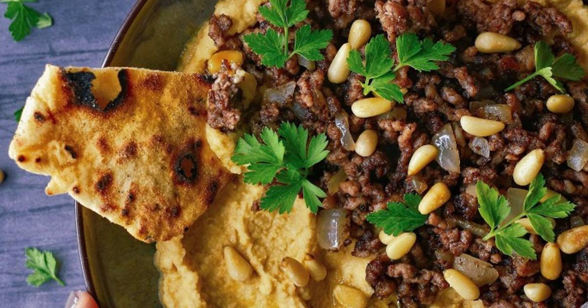 Hummus Kawarma Recipe by Natalie Marten (Windsor__Foodie) Cookpad