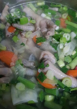 Foto resep Sup ceker simple