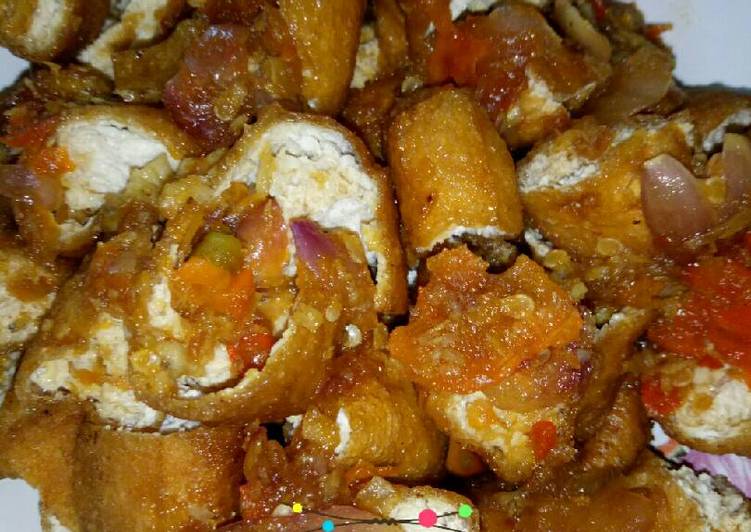 Tahu Gejrot Maknyuss Banget Enak Segar Gejrot