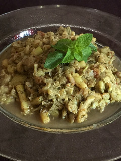 صورة لوصفة لب الكوسا بالثوم