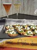 Crostini au pesto et à la feta