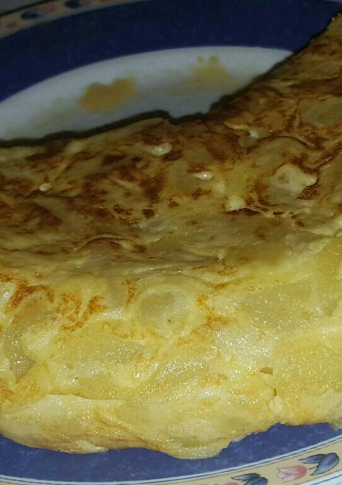 Una foto de Tortilla de patata casera