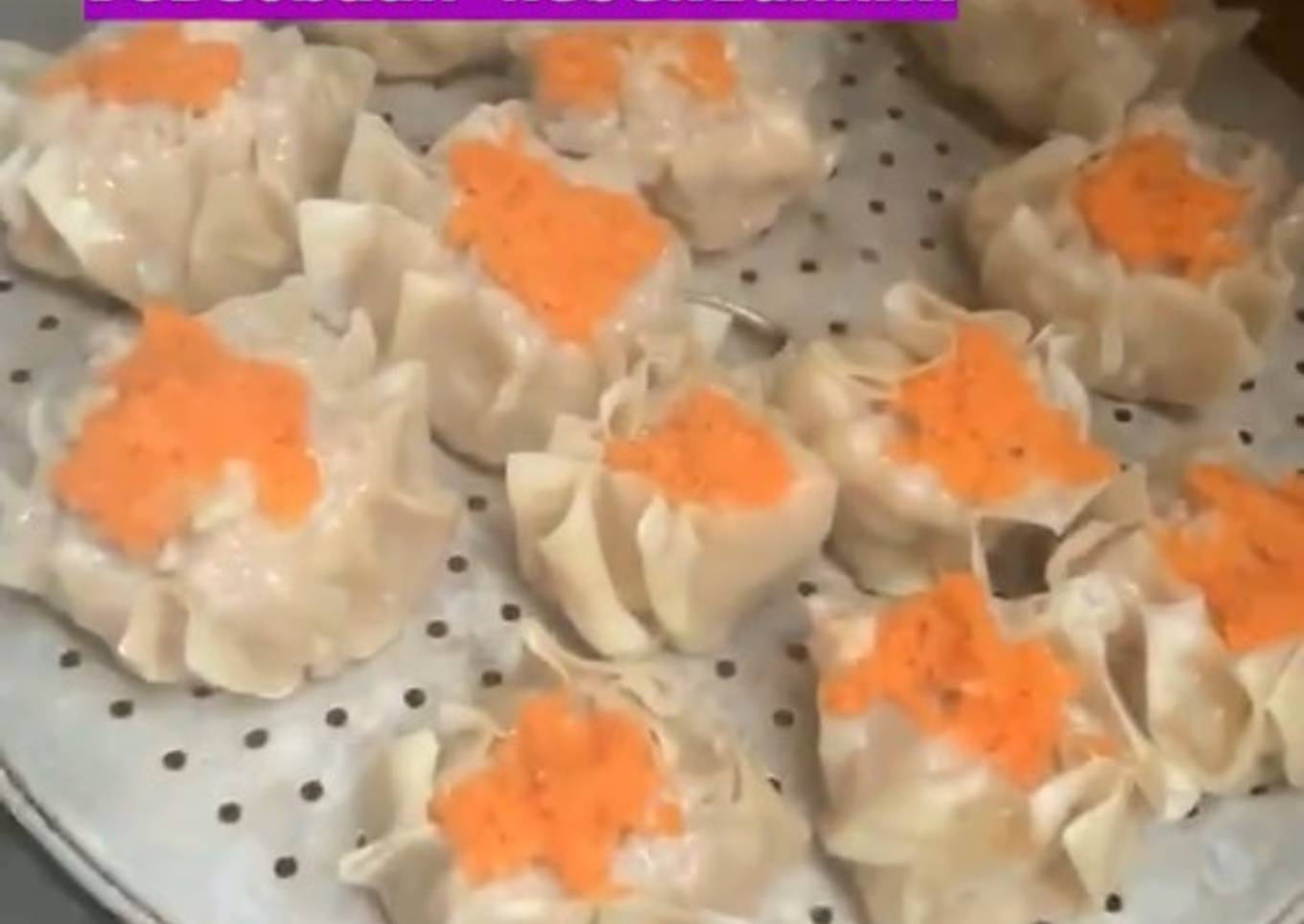 Siomay babi udang (non hallal)