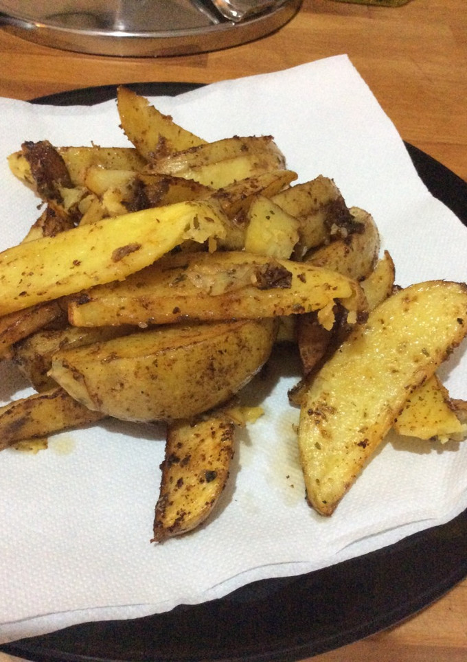 Una foto de Patatas gajo caseras