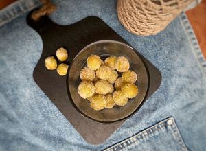 Una foto de Uvas ácidas congeladas