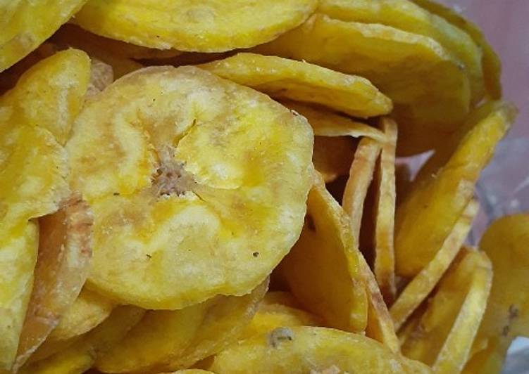 Resep Kripik pisang Agung atau pisang tanduk… renyah, Lezat