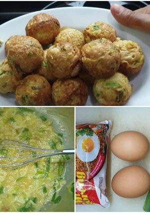 Foto resep Takoyamie = Takoyaki Mie
