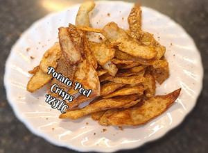 A picture of 🍟🥔🌶Potato Peel Crisps🌶🥔🍟.