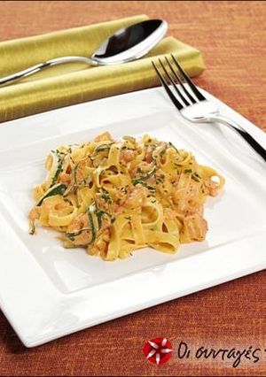Φωτογραφία της συνταγής Barilla Ταλιατέλες με σολομό και ραντίτσιο