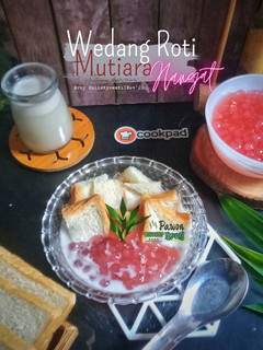 Foto resep Wedang Roti Mutiara Hangat