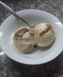 Helado banana split