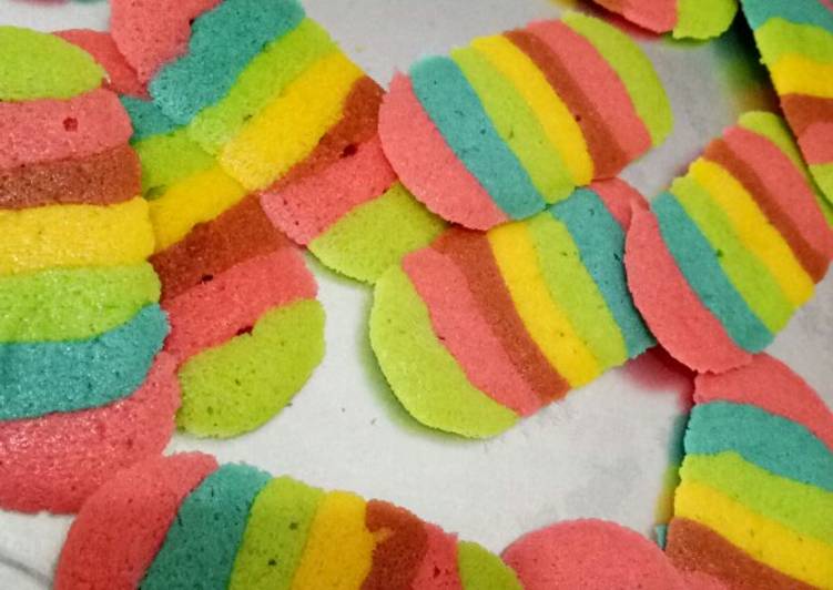 Resep: SempurnaLidah kucing rainbow