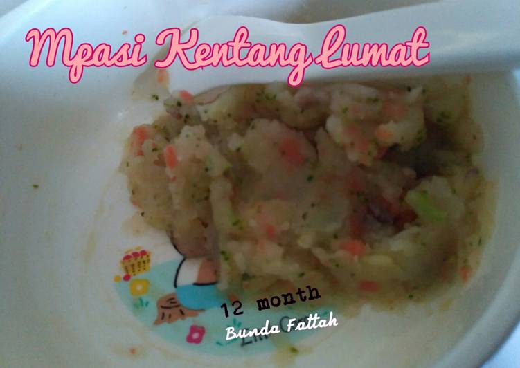 Resep 16. MPASI | Kentang Lumat 🍪 | Cara Buat 16. MPASI | Kentang Lumat 🍪 Yang Menggugah Selera
