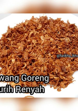 Foto resep Bawang Goreng Gurih Renyah