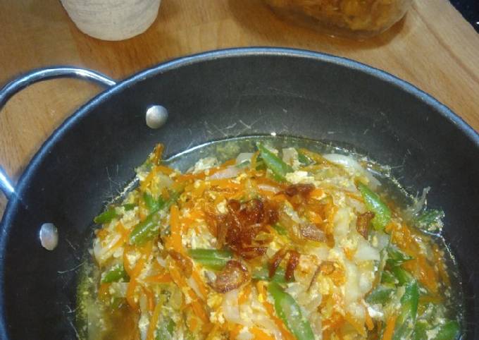 Langkah Mudah untuk Menyiapkan Orak arik sayur sederhana yang Menggugah Selera