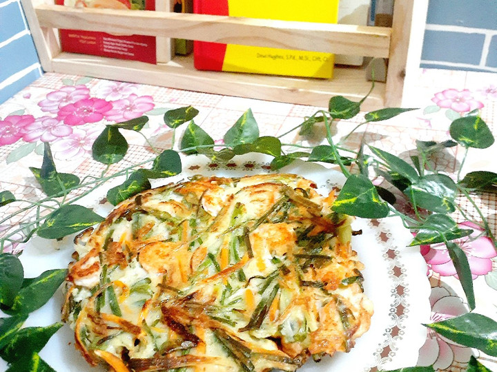 Cara Gampang Menyiapkan Pajeon / Bakwan ala Korea Anti Gagal