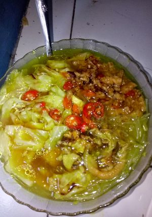 Foto resep Soto ayam bening + tumis tempe