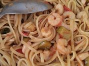 Una foto de pasta soja