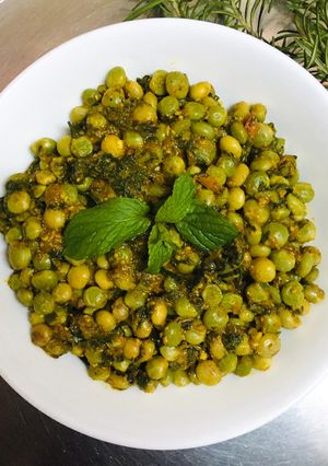 A picture of Dry Pigeon Pea Curry#themechallenge.