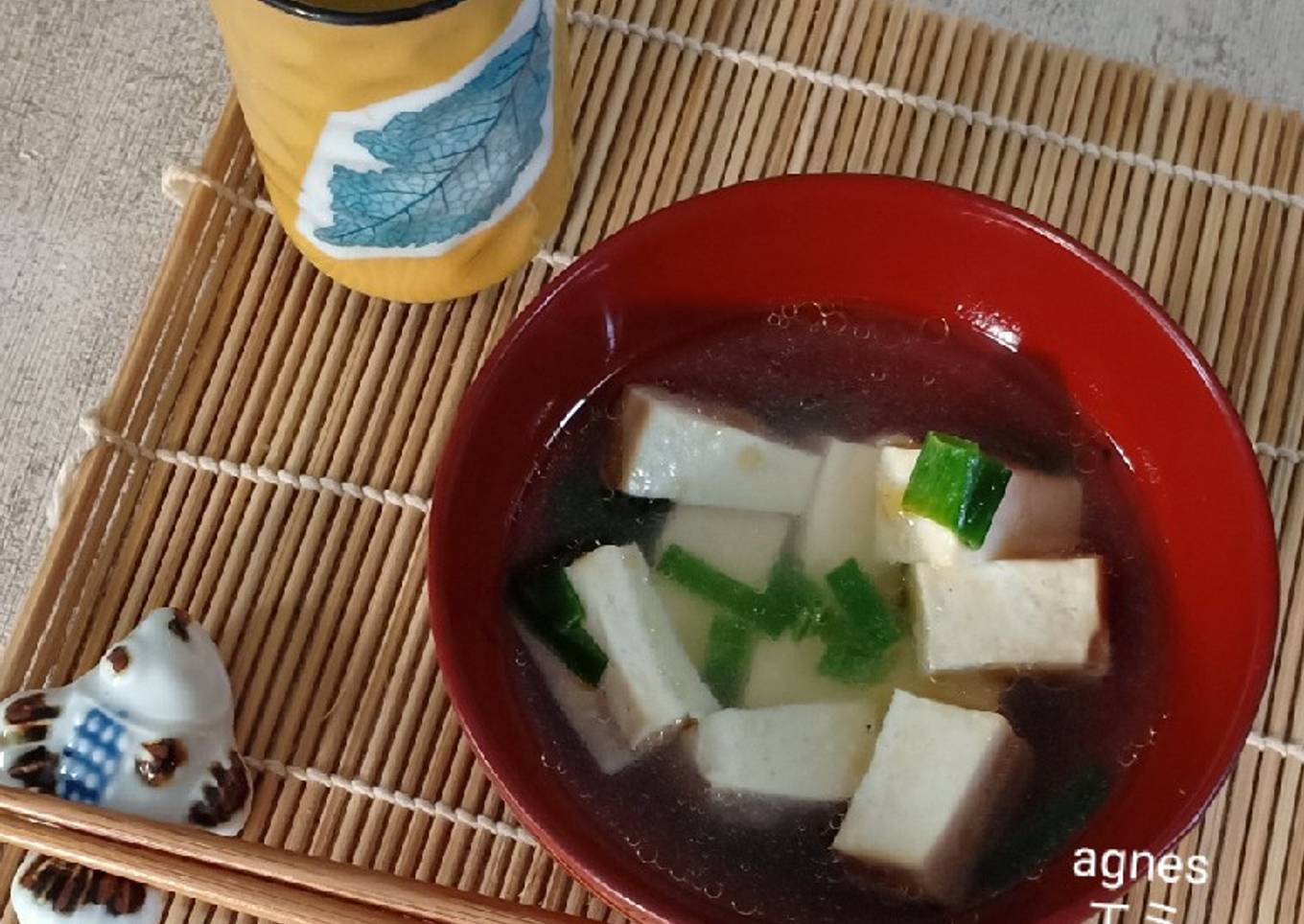 Sup Tahu Putih ala Hokben