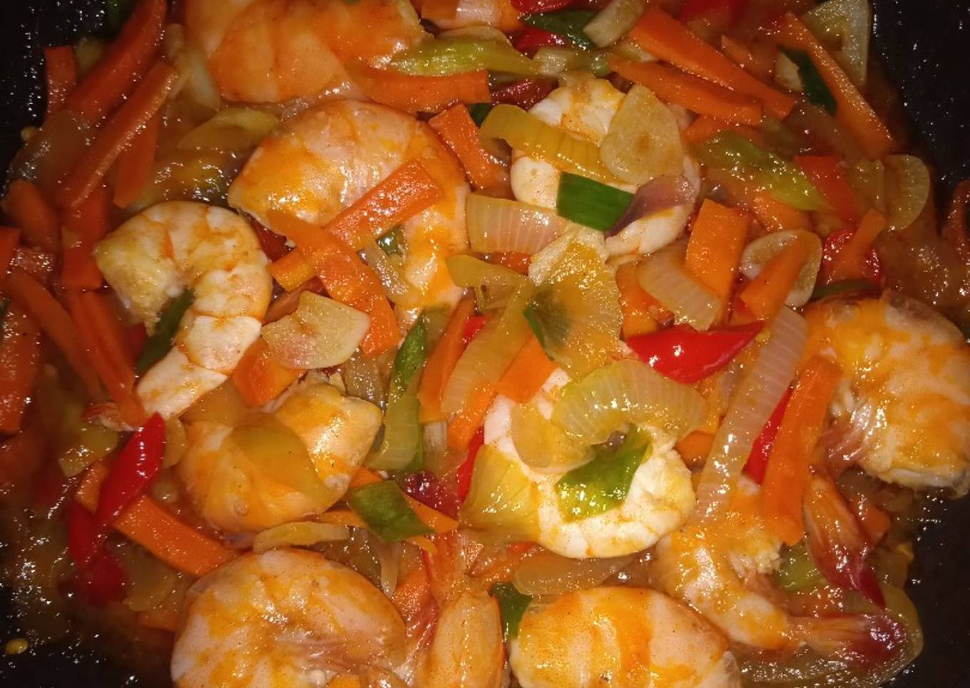 Udang Asam Manis